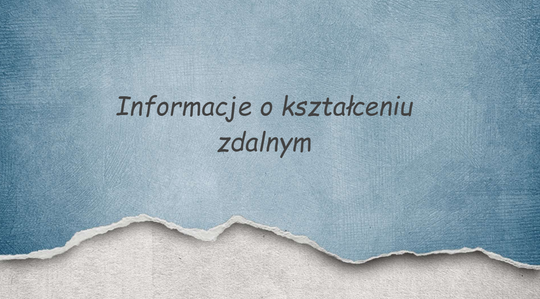 Informacje o kształceniu zdalnym od dnia 07.02.2022r